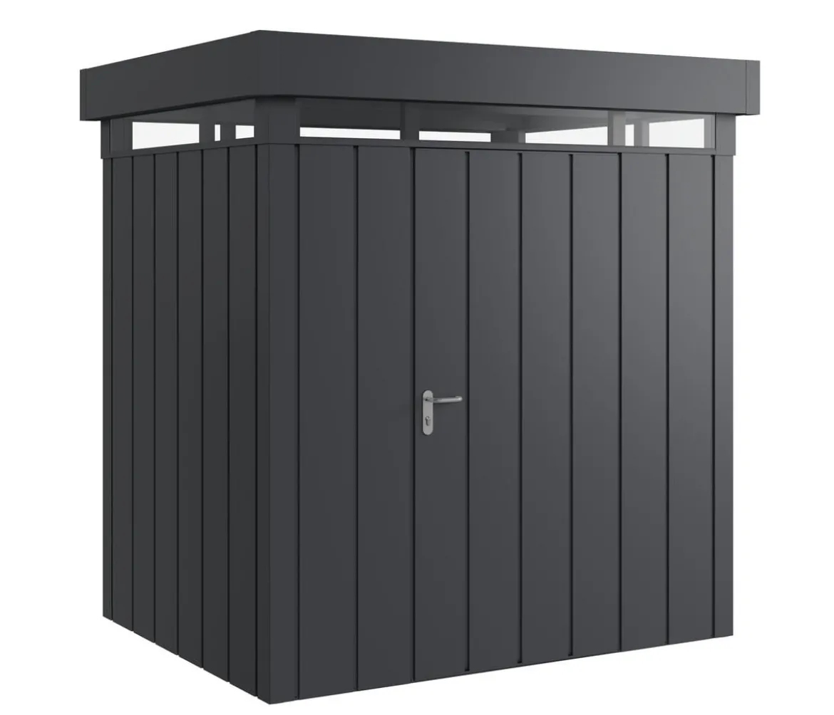 Hörmann Metallgerätehaus Juno mit Lichtband JFD4 M-Sk, ca. B229/H239/T181 cm