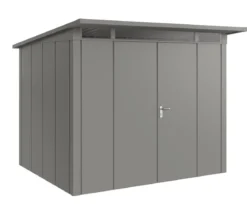 Hörmann Metallgerätehaus Juno JPD9 L-Sk Motiv Design mit Doppeltür, ca. B277/H224/T262 cm