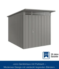 Hörmann Metallgerätehaus Juno JPD6 M-Sk Motiv Modern, ca. B229/H232/T310 cm