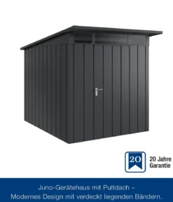 Hörmann Metallgerätehaus Juno JPD6 M-Sk Motiv Modern, ca. B229/H232/T310 cm