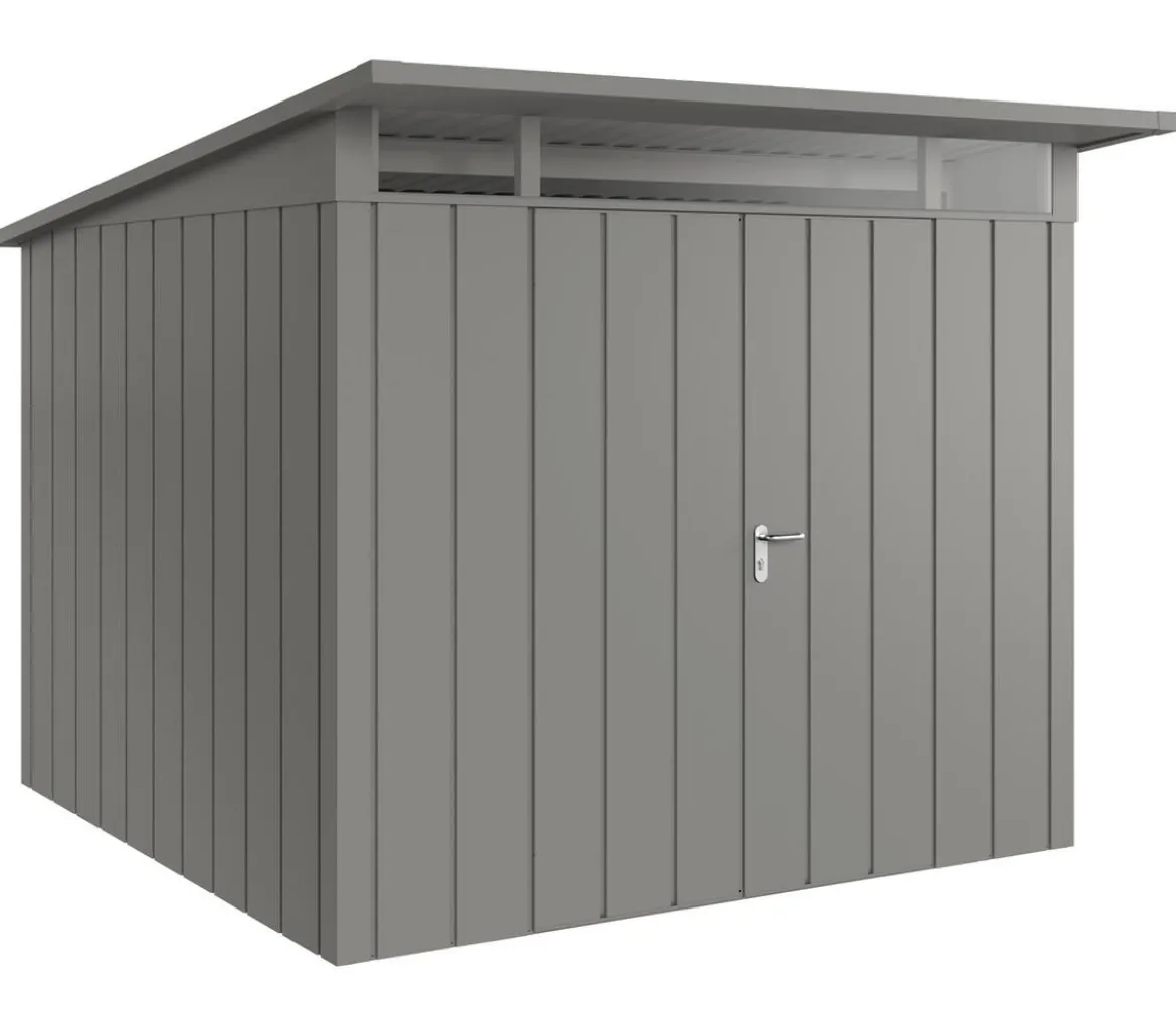 Hörmann Metallgerätehaus Juno JPD10 M-Sk Motiv Modern mit Doppeltür, ca. B277/H232/T310 cm