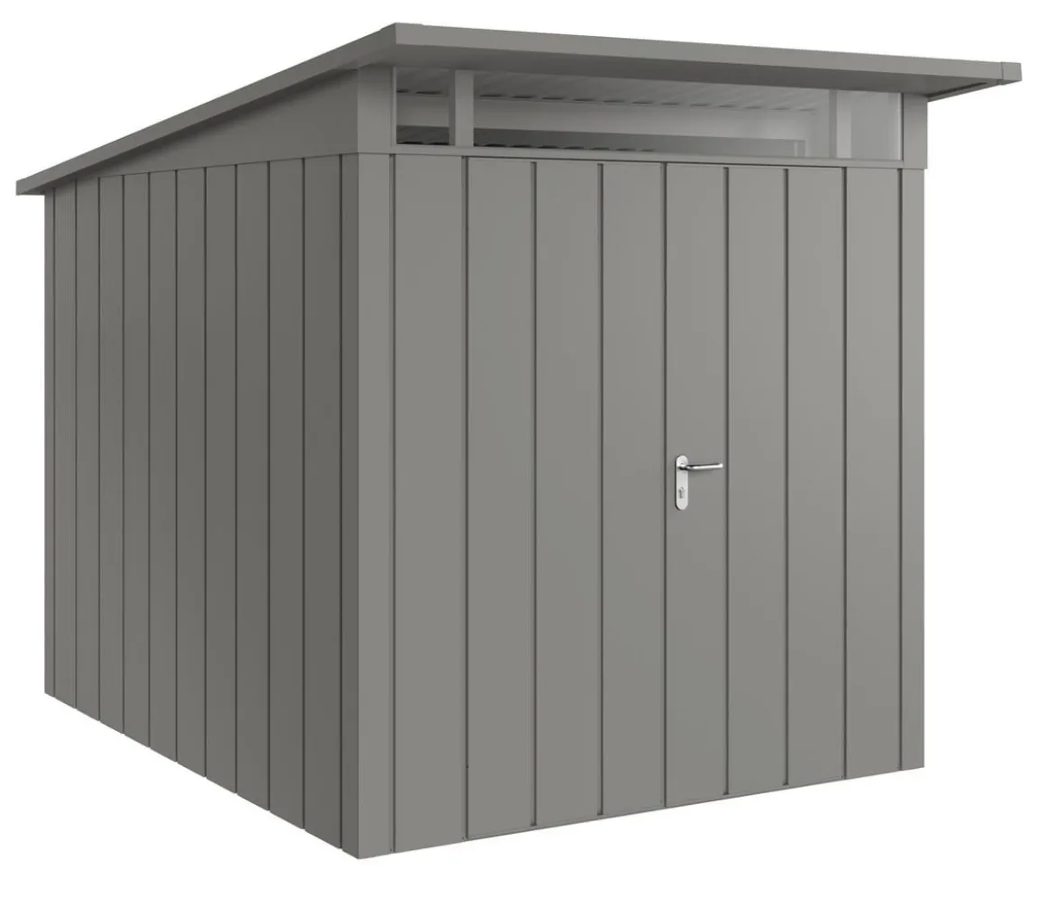 Hörmann Metallgerätehaus Juno JPD6 M-Sk Motiv Modern mit Doppeltür, ca. B229/H232/T310 cm