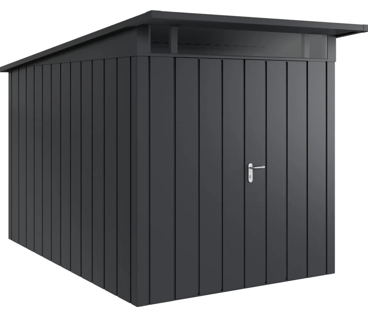 Hörmann Metallgerätehaus Juno JPD7 M-Sk Motiv Modern mit Doppeltür, ca. B229/H232/T358 cm