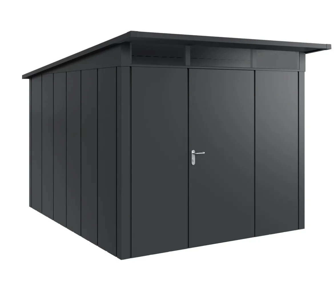 Hörmann Metallgerätehaus Juno JPD11 L-Sk Motiv Design, ca. B277/H232/T358 cm
