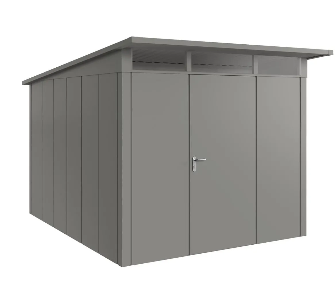 Hörmann Metallgerätehaus Juno JPD11 L-Sk Motiv Design, ca. B277/H232/T358 cm
