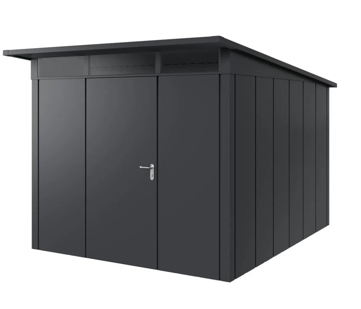 Hörmann Metallgerätehaus Juno JPD11 L-Sk Motiv Design, ca. B277/H232/T358 cm