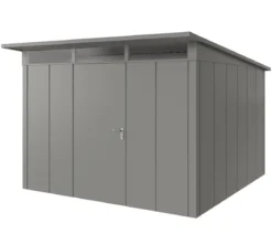 Hörmann Metallgerätehaus Juno JPD14 L-Sk Motiv Design, ca. B325/H232/T358 cm