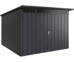 Hörmann Metallgerätehaus Juno JPD14 M-Sk Motiv Modern mit Doppeltür, ca. B325/H232/T358 cm