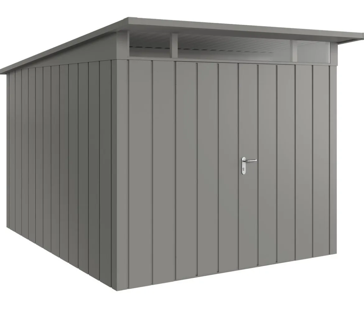 Hörmann Metallgerätehaus Juno JPD11 M-Sk Motiv Modern mit Doppeltür, ca. B277/H232/T358 cm