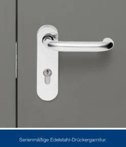 Hörmann Metallgerätehaus Juno JPD11 M-Sk Motiv Modern mit Doppeltür, ca. B277/H232/T358 cm