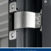 Hörmann Metallgerätehaus Juno JFD10 L-Sk Motiv Design, ca. B277/H222/T277 cm