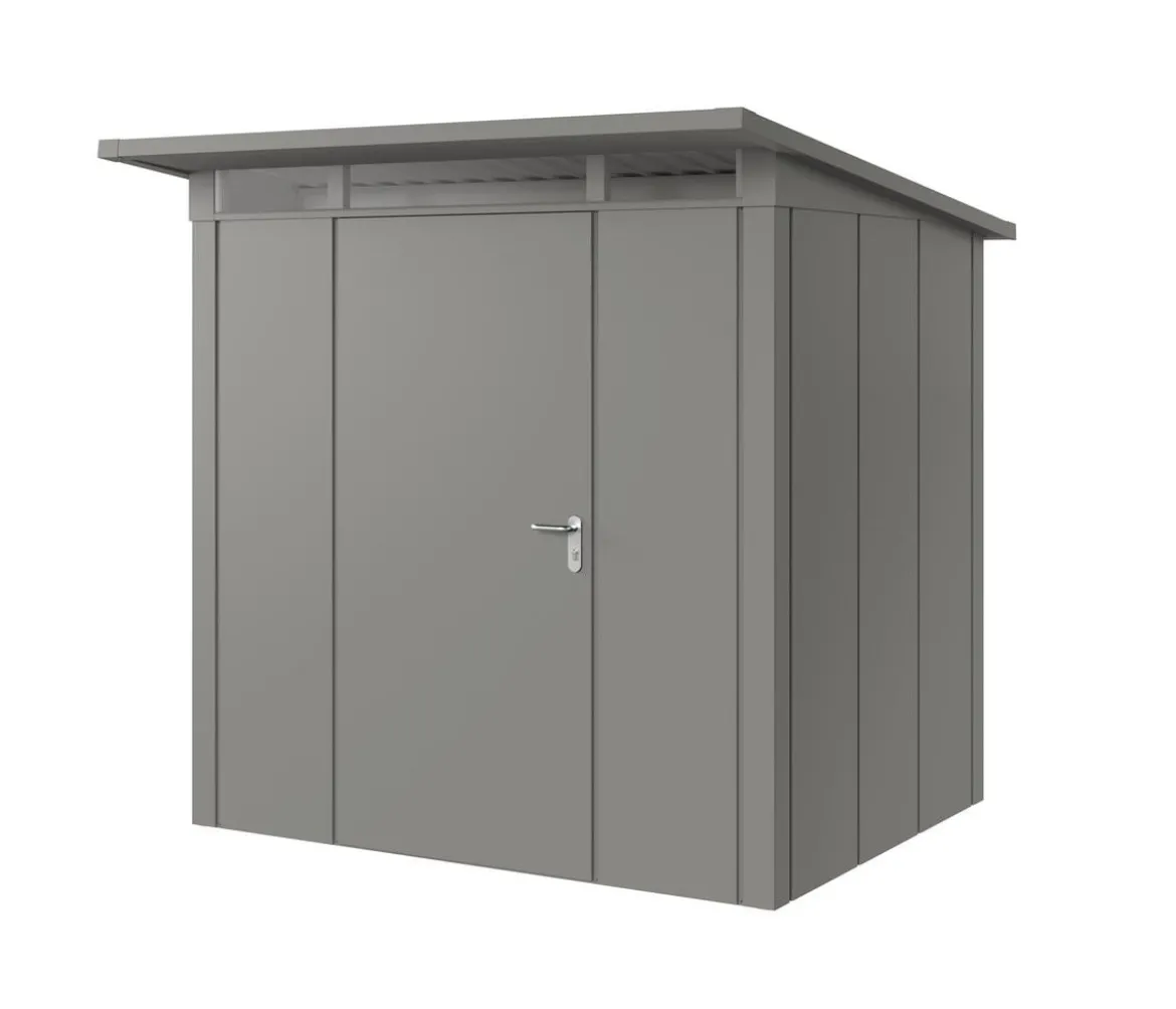 Hörmann Metallgerätehaus Juno JPD4 L-Sk Motiv Design, ca. B229/H224/T214 cm