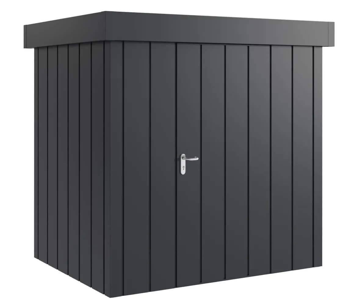 Hörmann Metallgerätehaus Juno JFD4 M-Sk Motiv Modern, ca. B229/H222/T181 cm