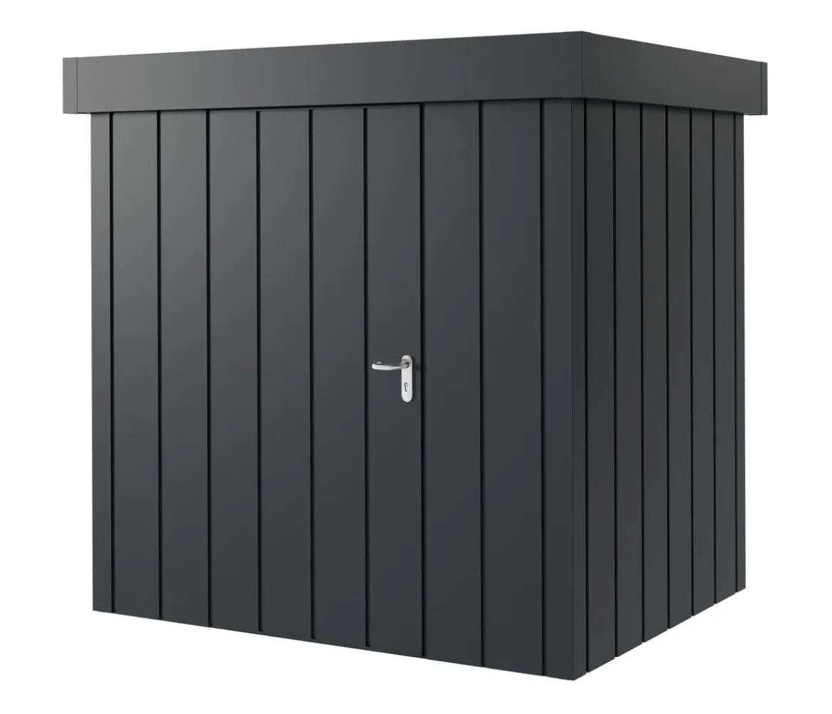 Hörmann Metallgerätehaus Juno JFD4 M-Sk Motiv Modern, ca. B229/H222/T181 cm