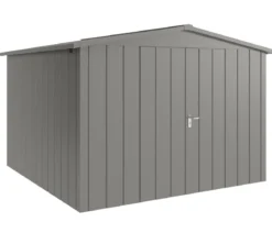 Hörmann Metallgerätehaus Juno JSD14 M-Sk Motiv Modern mit Doppeltür, ca. B333/H231/T325 cm