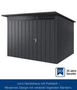 Hörmann Metallgerätehaus Juno JPD13 M-Sk Motiv Modern, ca. B325/H232/T310 cm