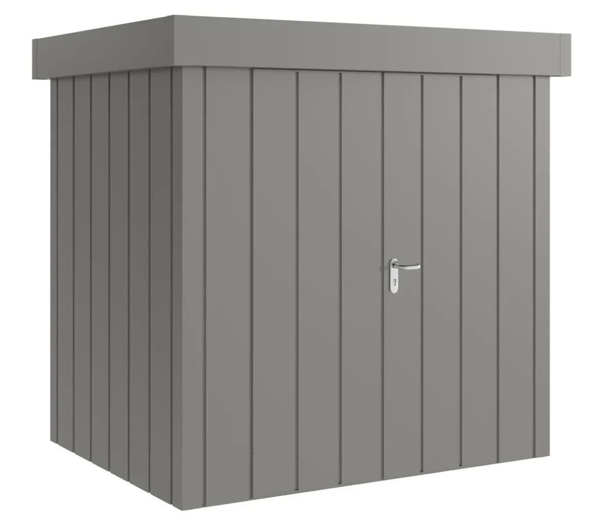 Hörmann Metallgerätehaus Juno JFD4 M-Sk Motiv Modern mit Doppeltür, ca. B229/H222/T181 cm