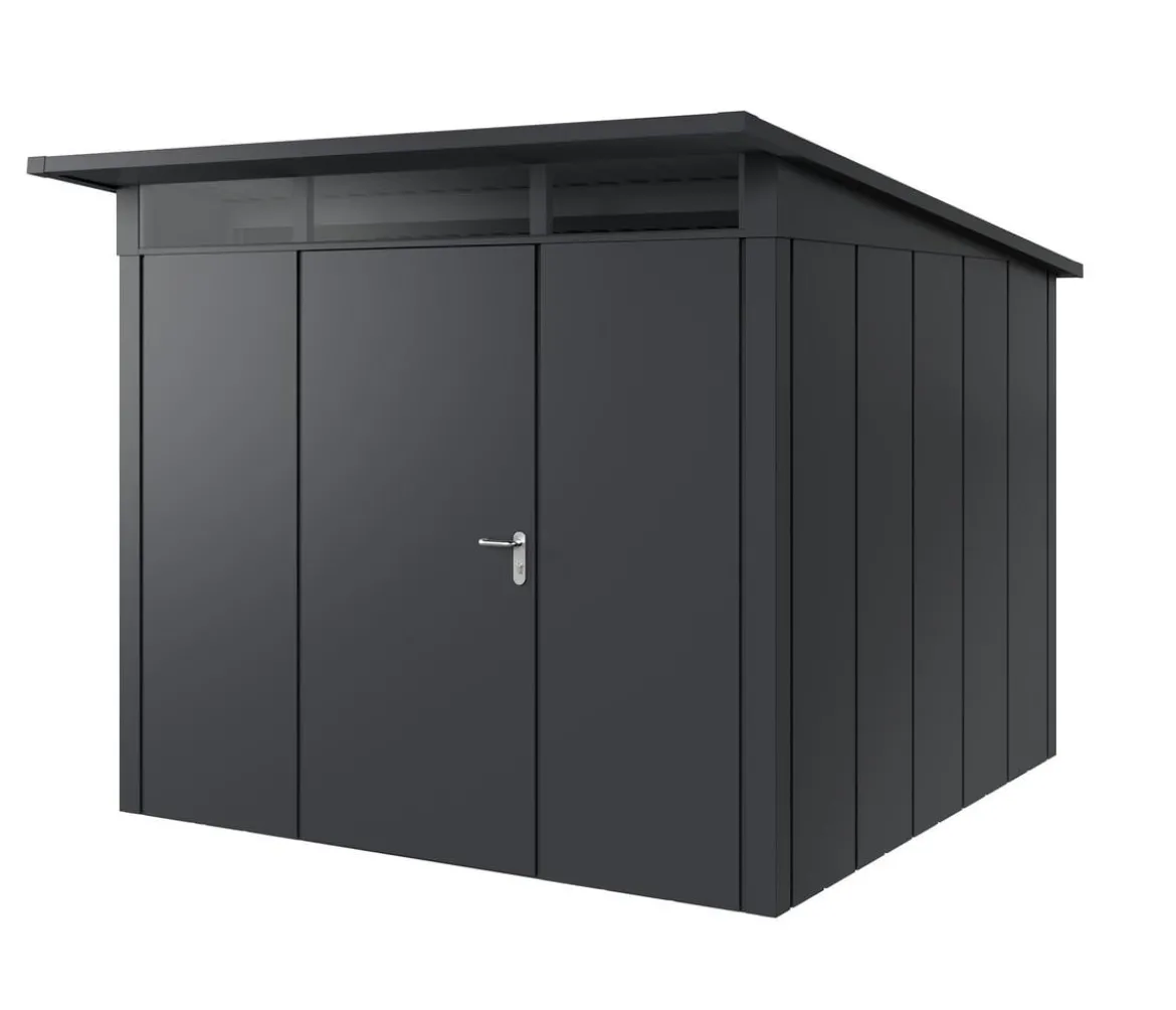 Hörmann Metallgerätehaus Juno JPD10 L-Sk Motiv Design, ca. B277/H232/T310 cm