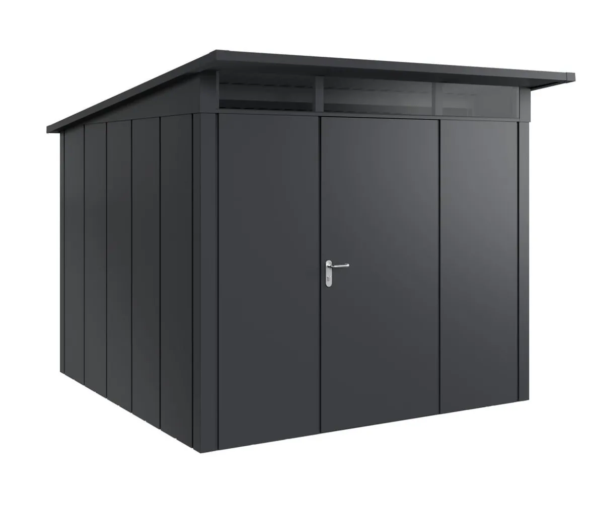 Hörmann Metallgerätehaus Juno JPD10 L-Sk Motiv Design, ca. B277/H232/T310 cm