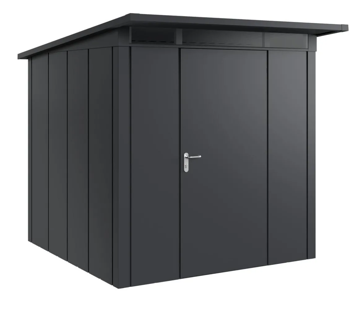 Hörmann Metallgerätehaus Juno JPD5 L-Sk Motiv Design, ca. B229/H224/T262 cm