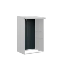 Hörmann Rückwand für Berry-Kaminholzregal Typ 1, ca. B117,3/H188 cm