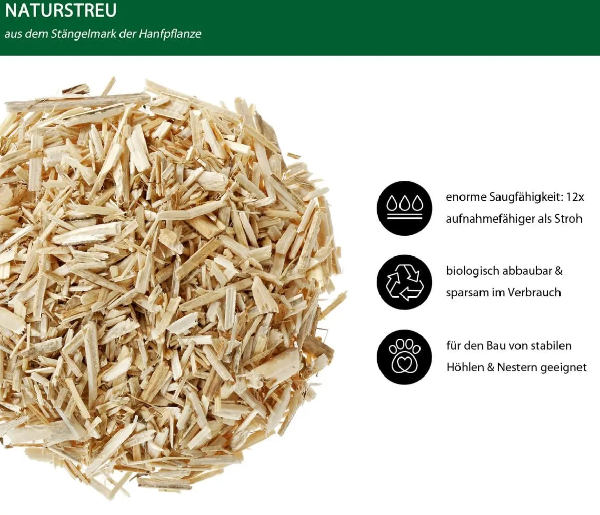 Hugro® Naturstreu Hanf