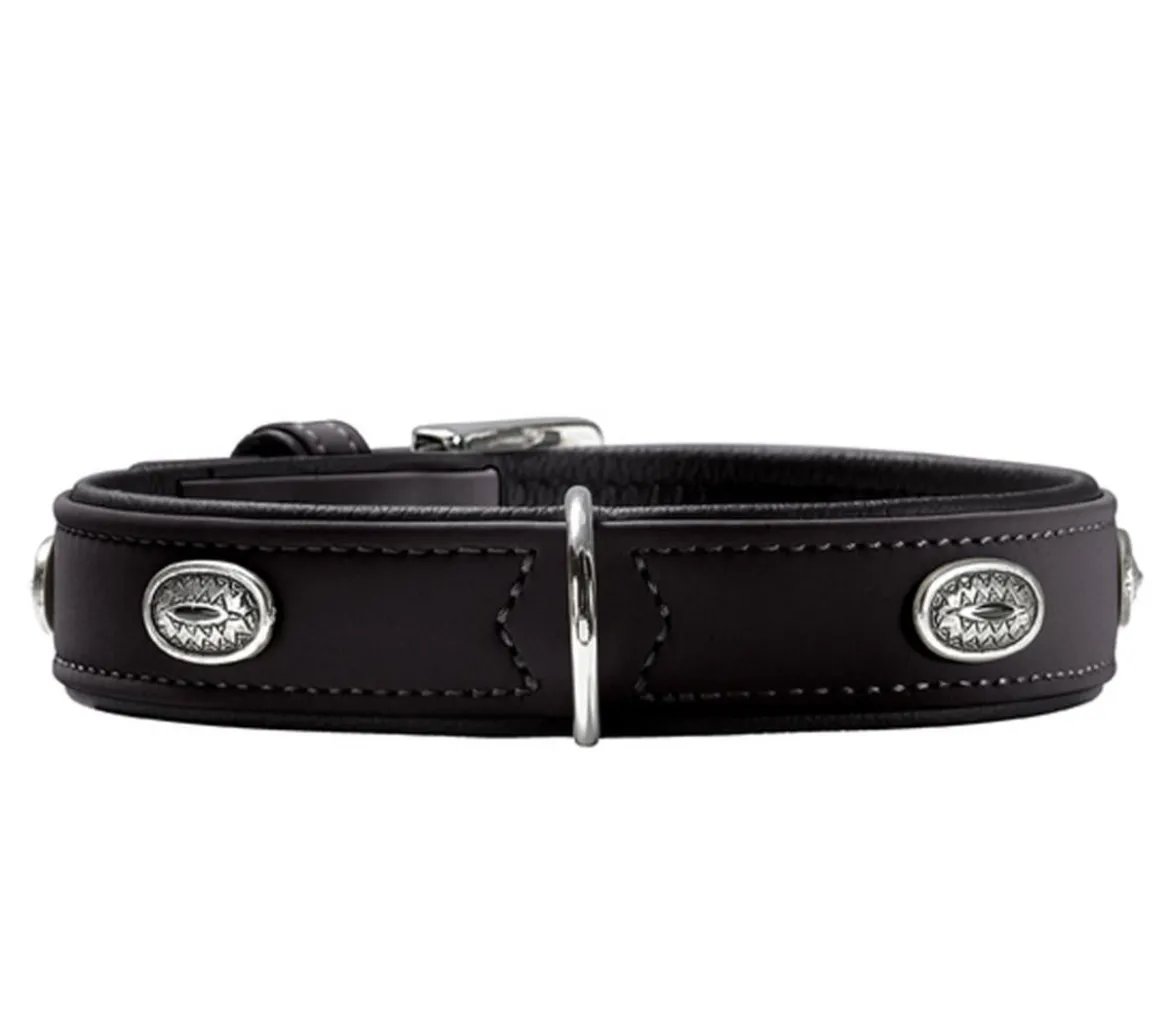 HUNTER® Hundehalsband Softie Stone, schwarz