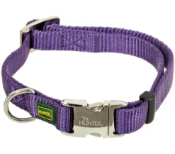 HUNTER Hundehalsband Vario Basic Alu Strong, violett