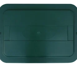 ICS Kunststoff-Deckel für Regentonne 200/300 l, dunkelgrün