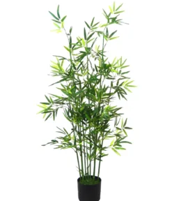 I.GE.A. Kunstpflanze Bambus im Topf, ca. H120 cm