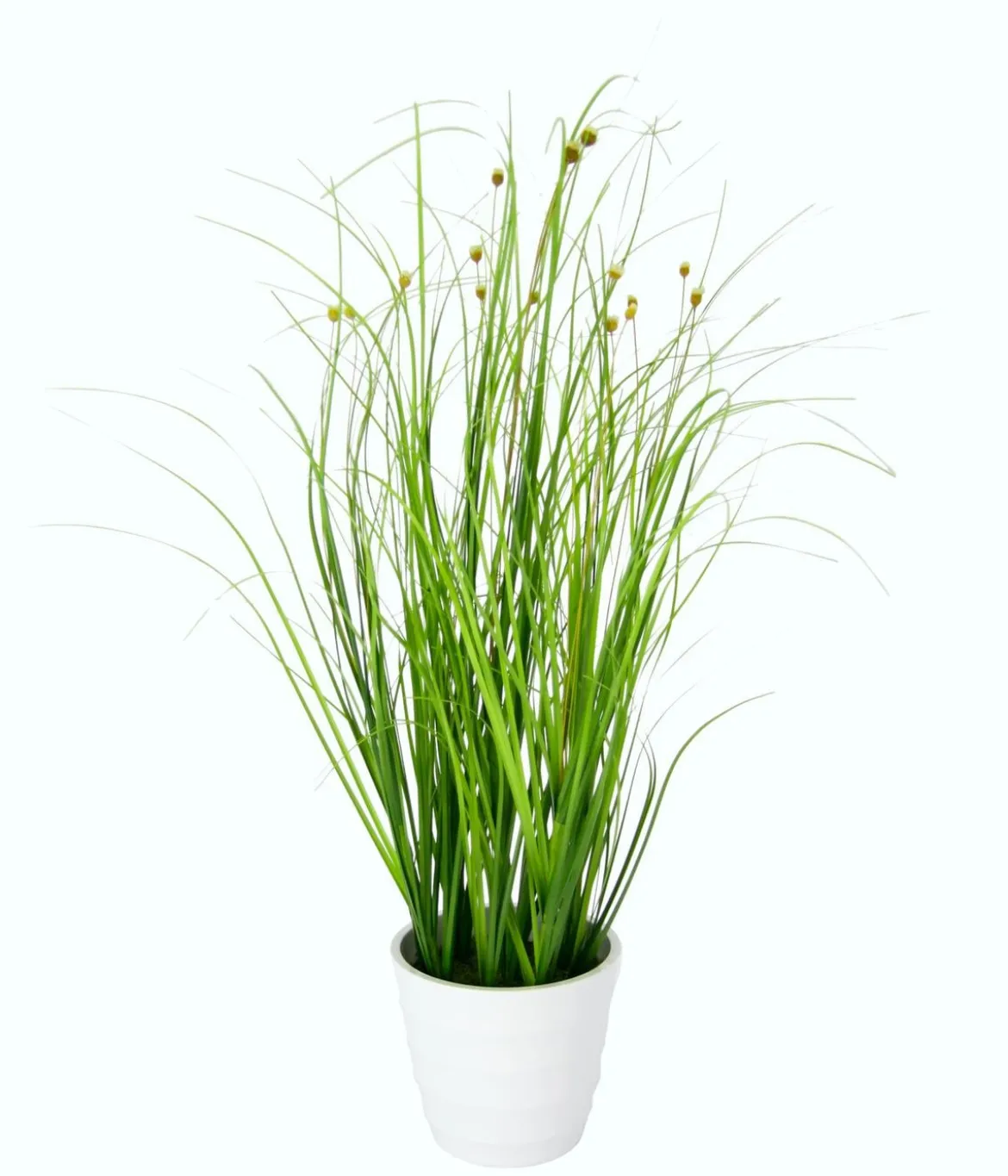 I.GE.A. Kunstpflanze Grasbusch im Kunststoff-Topf, ca. H45 cm