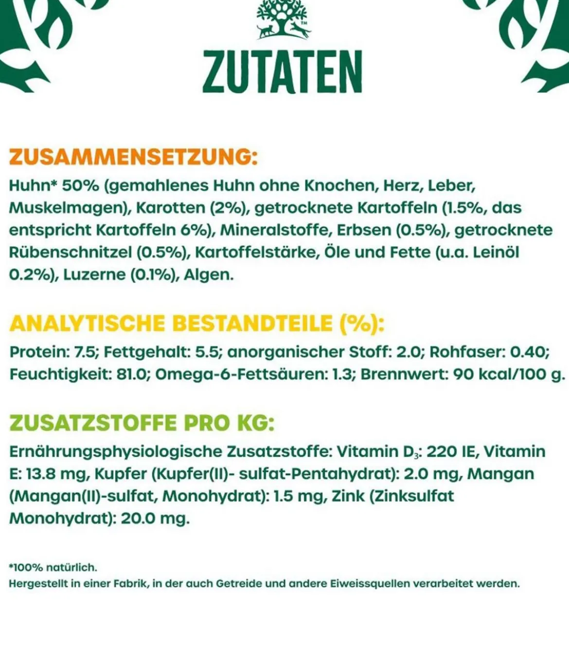 James Wellbeloved Nassfutter für Hunde Grainfree Adult, Huhn in Pastete