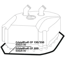 JBL Aquariumzubehör Dichtung Pumpenkopf für CP 120/250