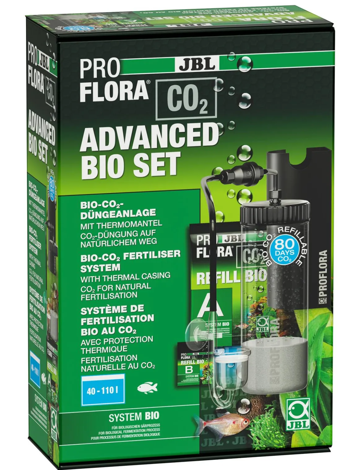 JBL PROFLORA CO2 Advanced Bio Set, 40-110 l