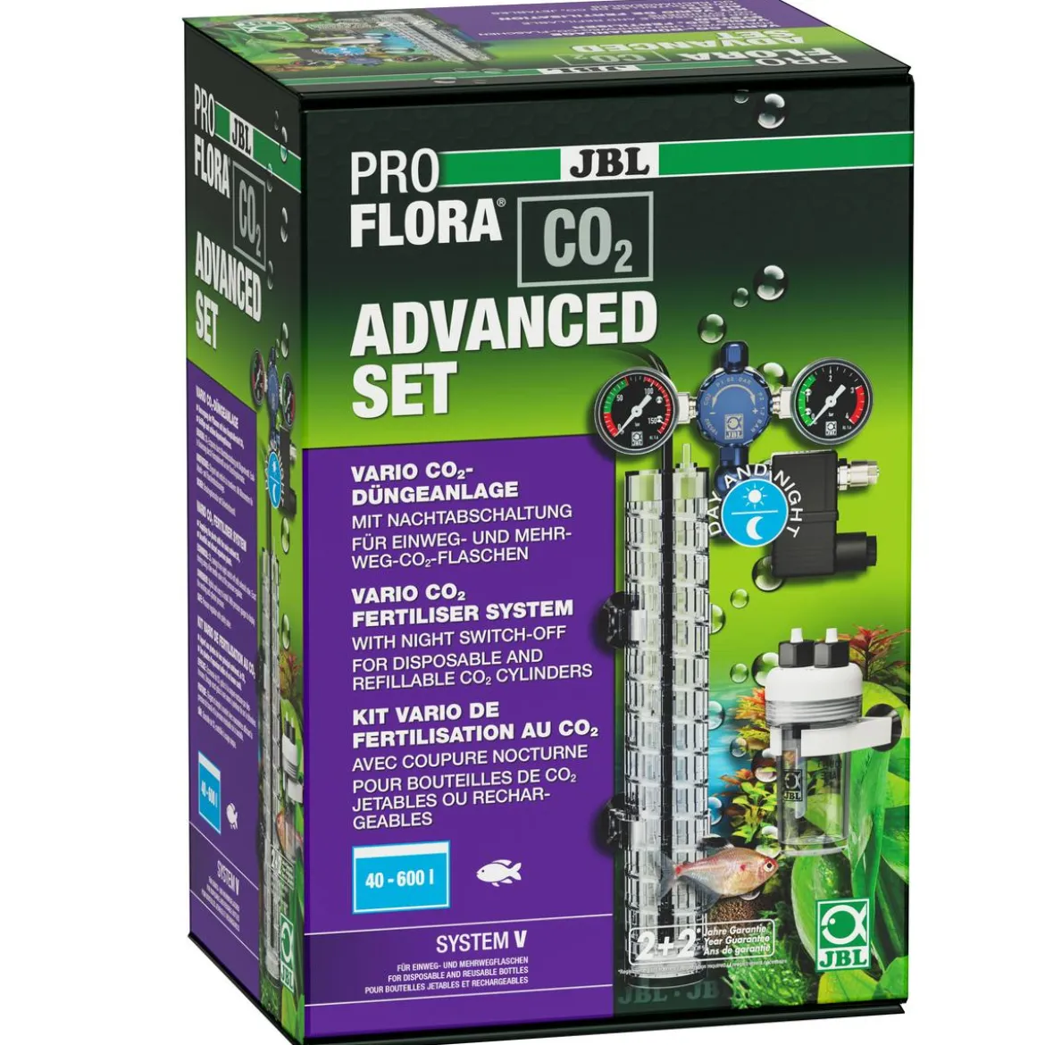 JBL PROFLORA CO2 Advanced Set V, 40-600 l
