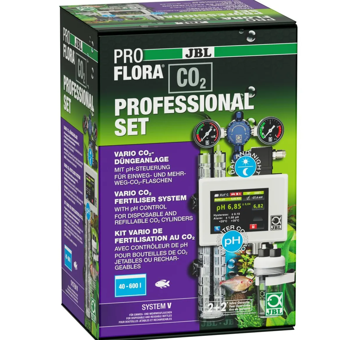 JBL PROFLORA CO2 Professional Set V, 40-600 l