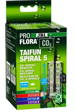 JBL PROFLORA CO2 Reaktor Taifun Spiral 5, 40-200 l