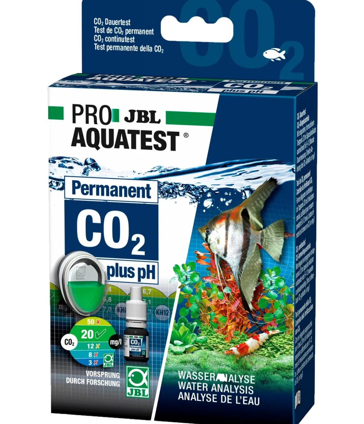 JBL Wassertest ProAquaTest CO2-pH Permanent