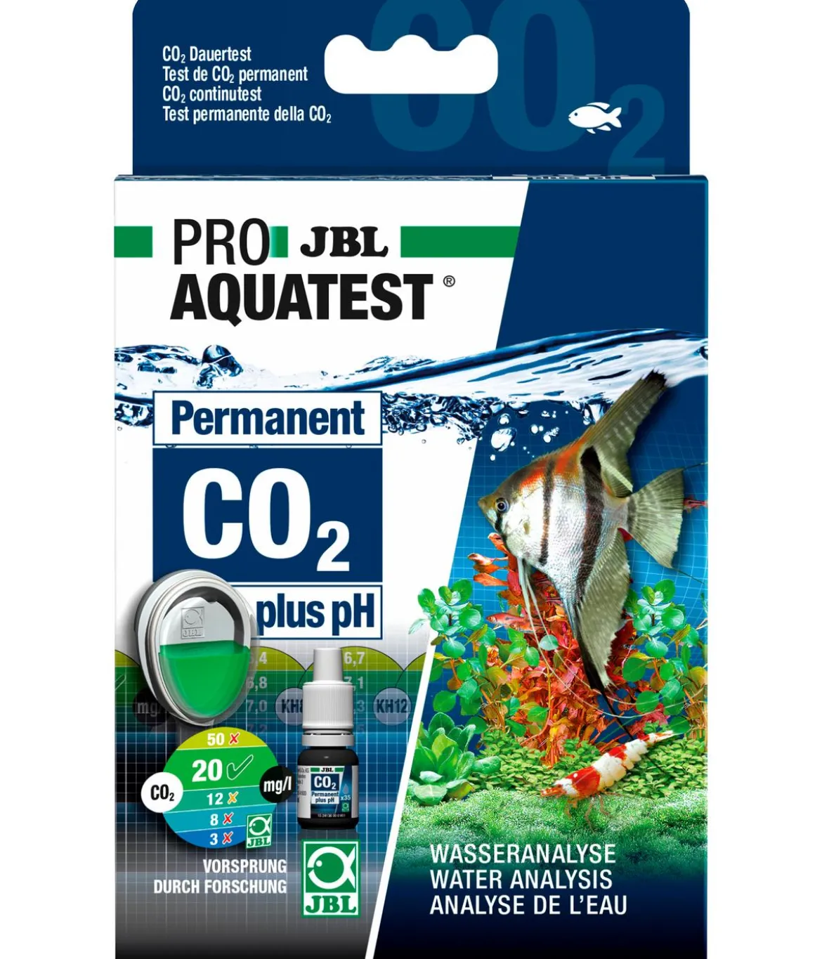 JBL Wassertest ProAquaTest CO2-pH Permanent