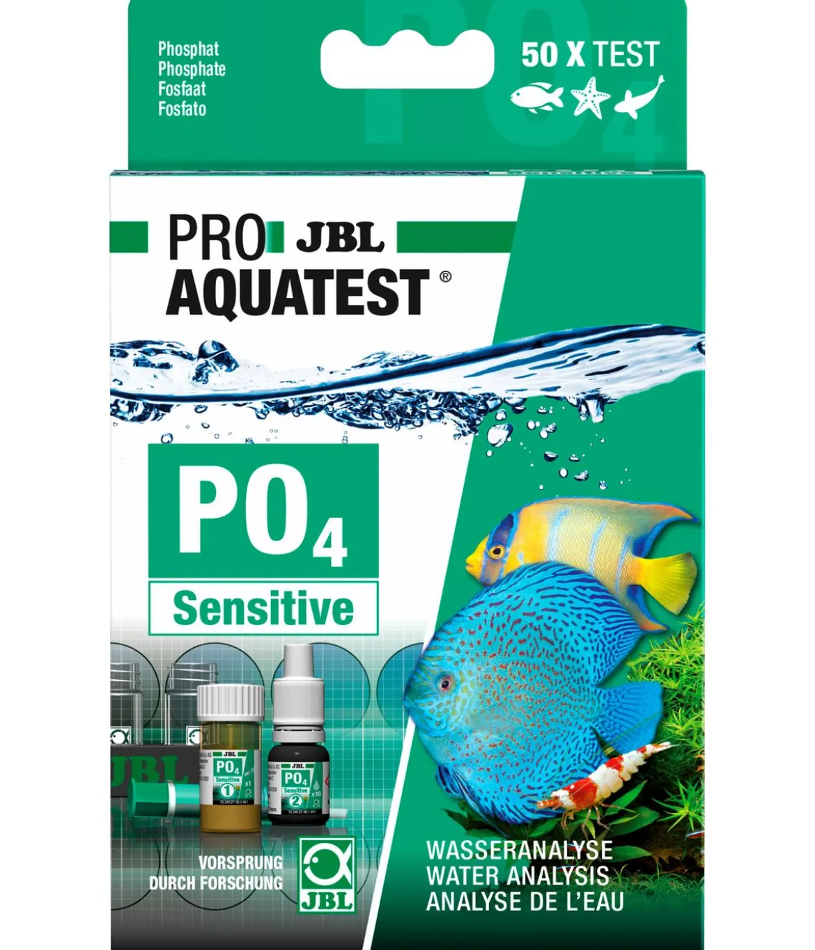 JBL Wassertest ProAquaTest PO4 Phosphat Sensitiv