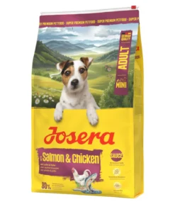 Josera Trockenfutter für Hunde Mini Adult, Lachs & Huhn