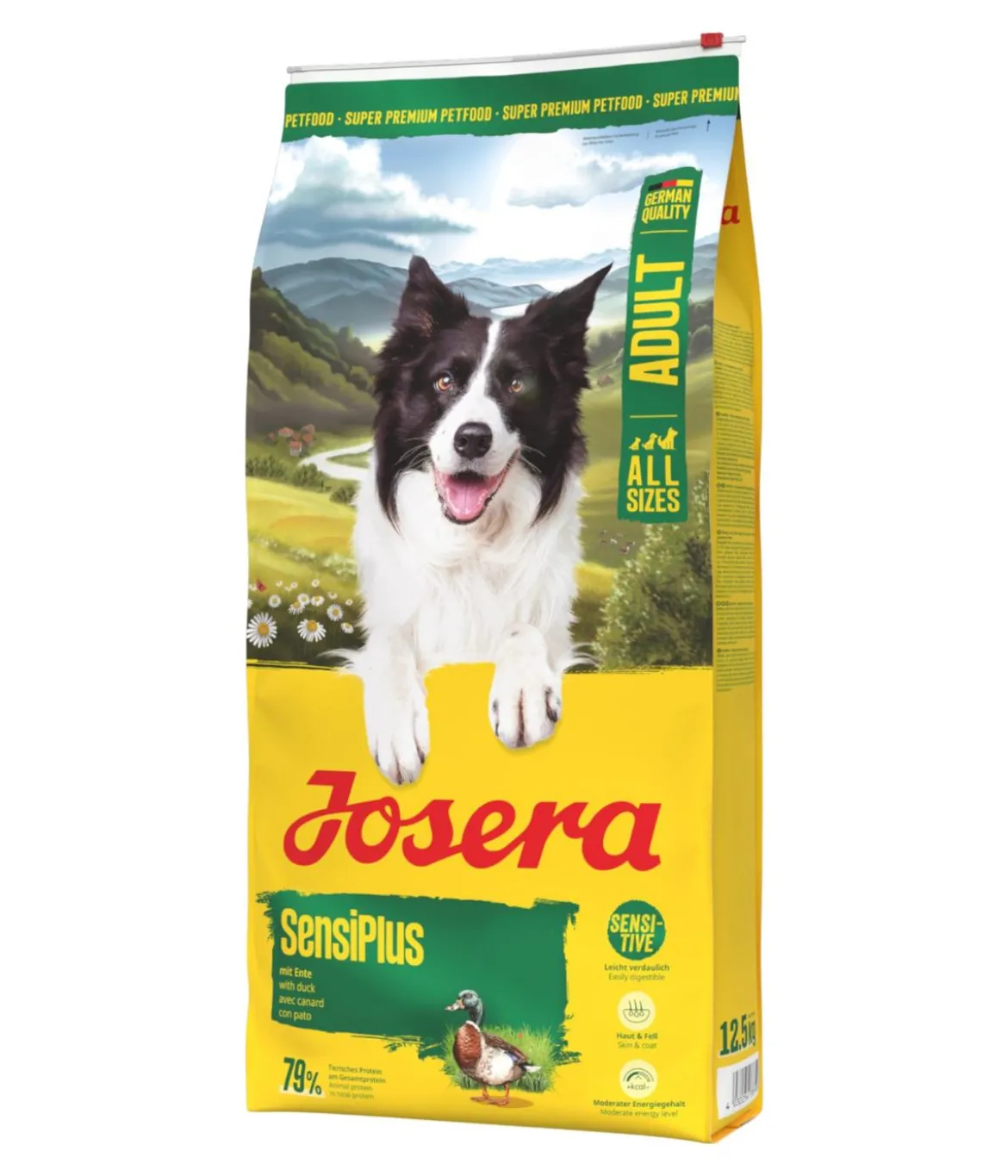 Josera Trockenfutter für Hunde SensiPlus Adult, Ente