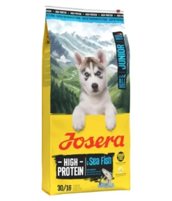 Josera Trockenfutter für Hunde High Protein Junior, Seelachs