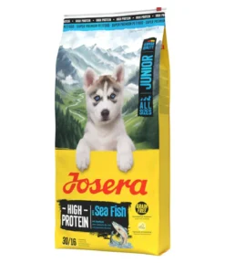 Josera Trockenfutter für Hunde High Protein Junior, Seelachs