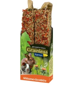 JR FARM Nagersnack Grainless Farmys Wildsamen-Distelblüten