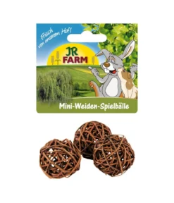 JR FARM Nagerspielzeug Mini Weiden-Spielbälle