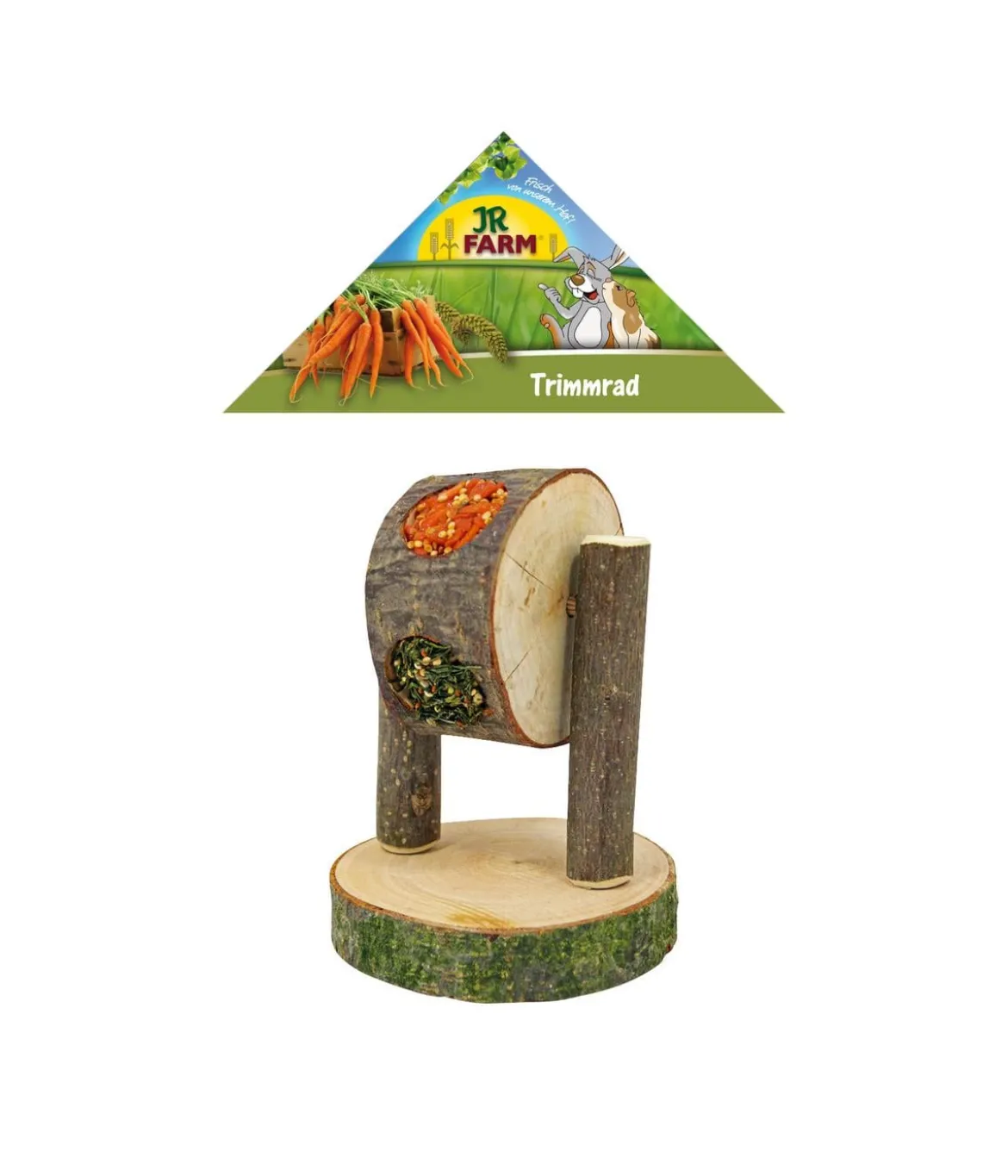 JR FARM Nagerspielzeug Trimmrad, 200 g