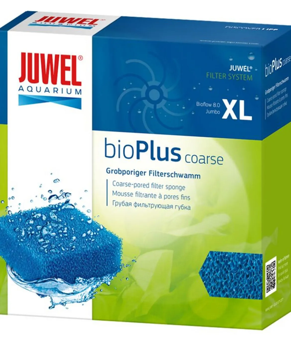 JUWEL® AQUARIUM Aquariumzubehör Filterschwamm bioPlus coarse XL, grob