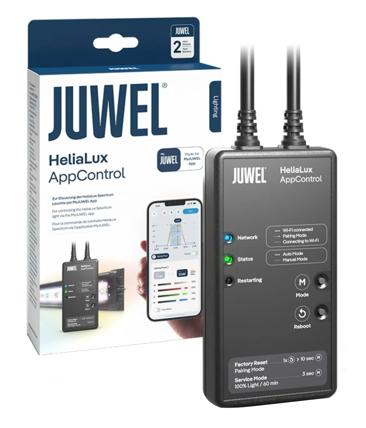 JUWEL® AQUARIUM Beleuchtungssteuerung HeliaLux AppControl