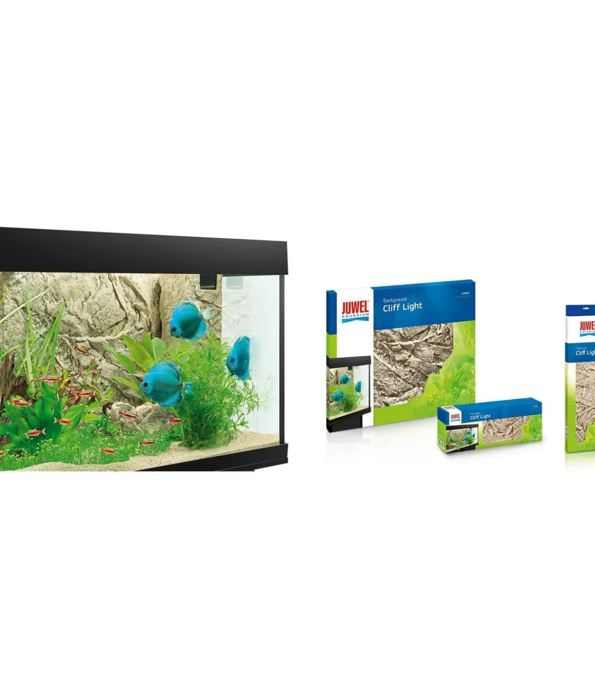 JUWEL® AQUARIUM Filterverkleidung Cliff Light